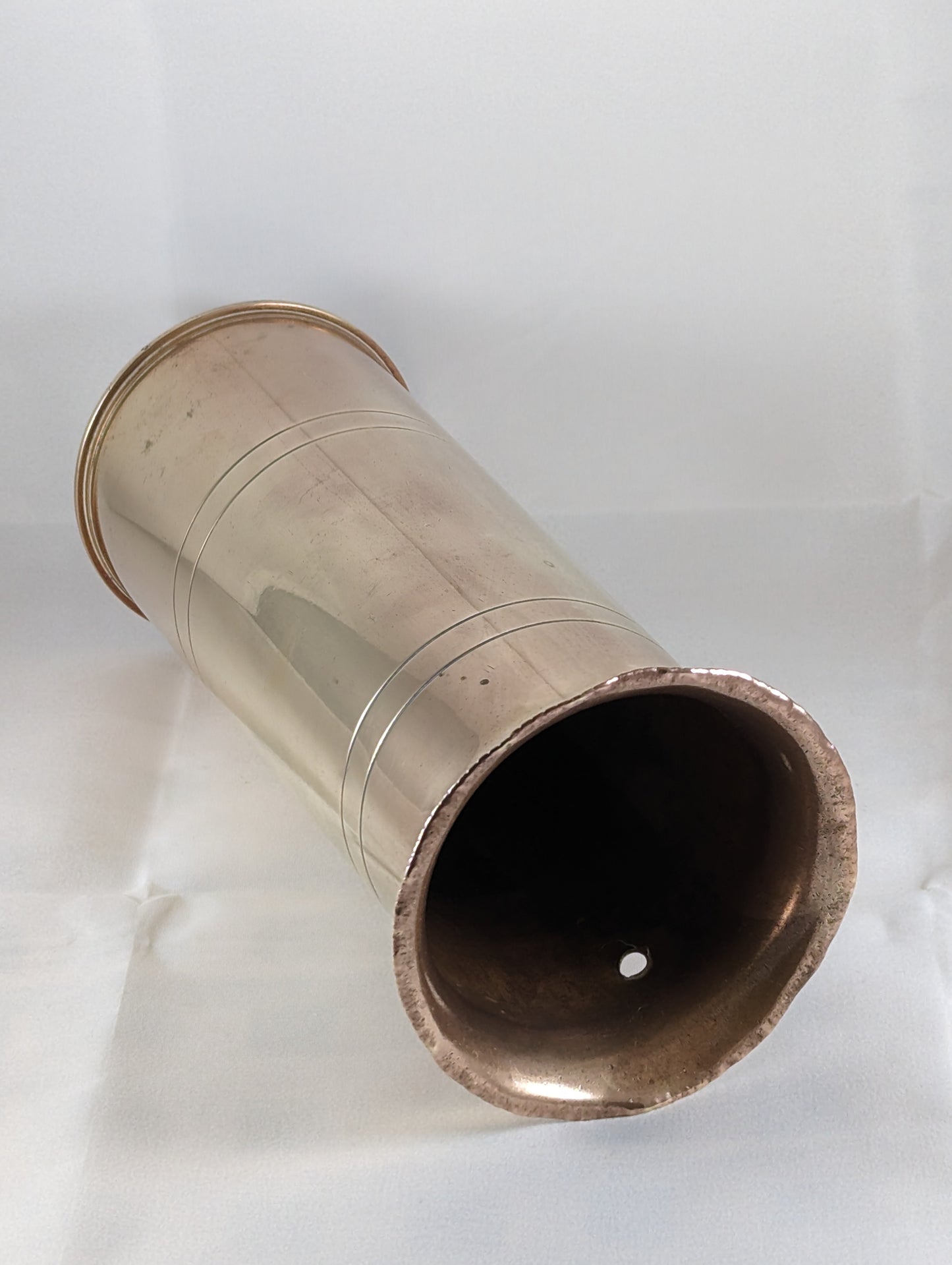 Trench Art WW2 25 Pounder Trench Art Vase