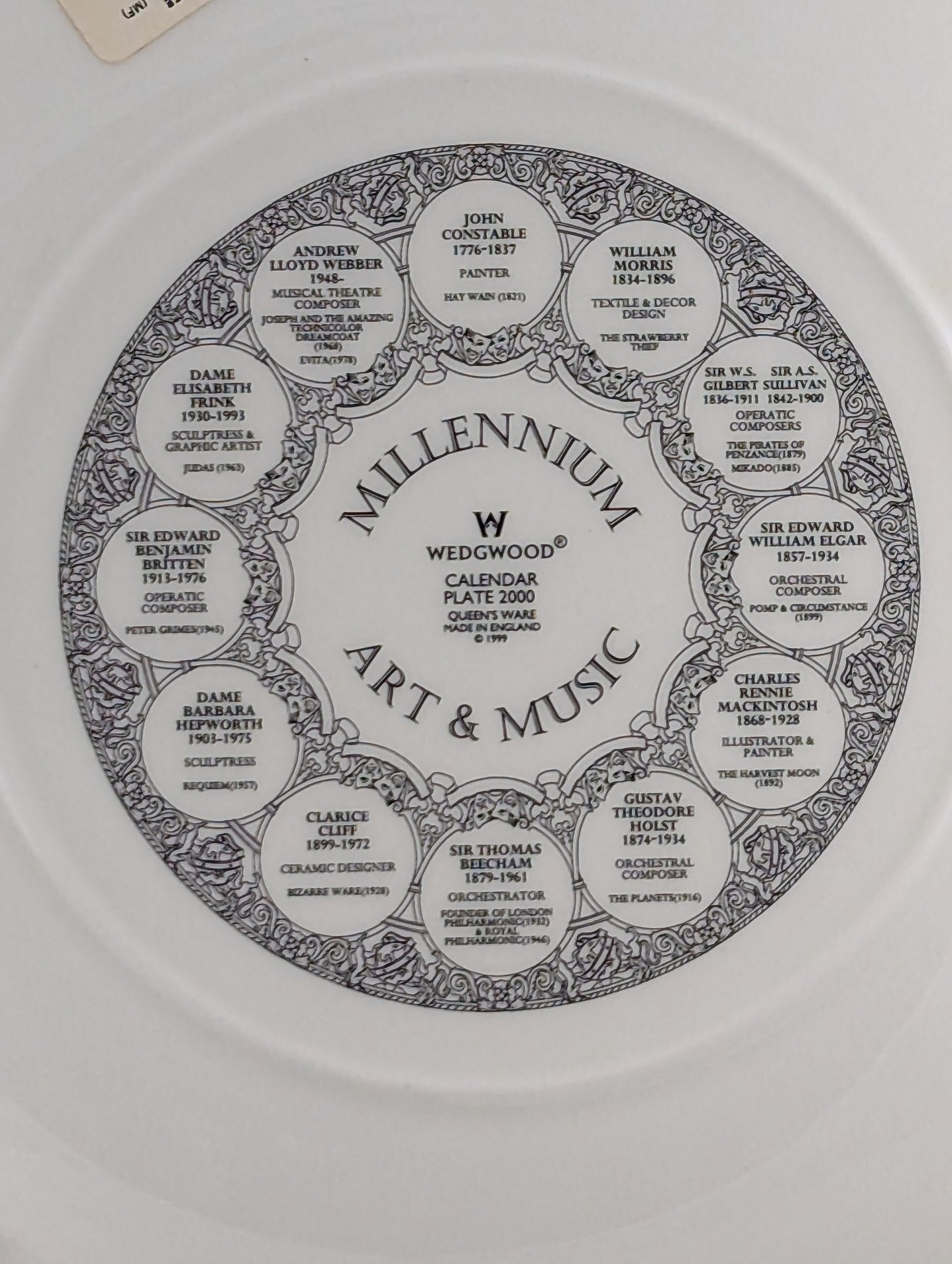 Wedgewood Millennium Plate