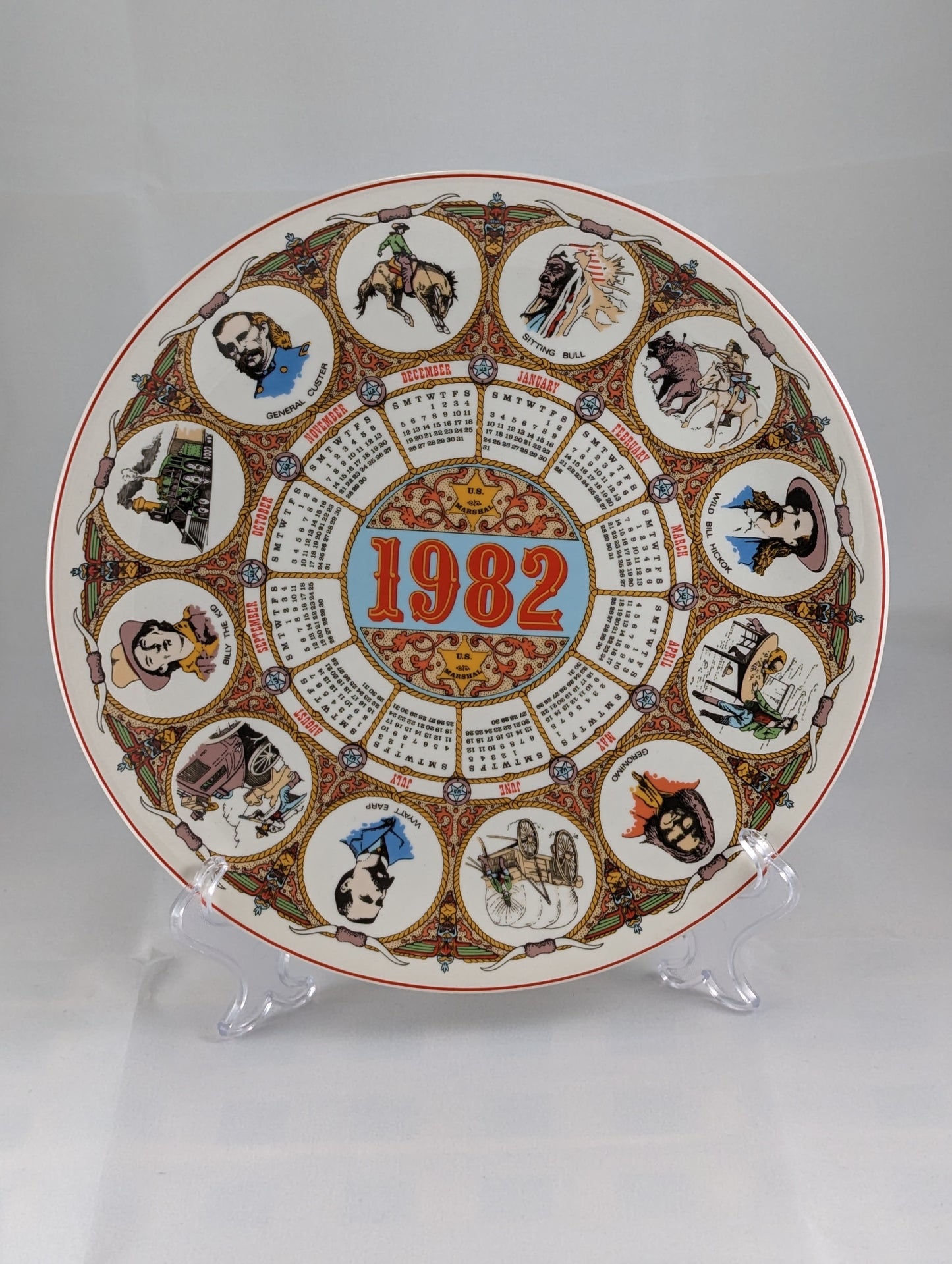 Wedgewood 1982 Commemorative Plate