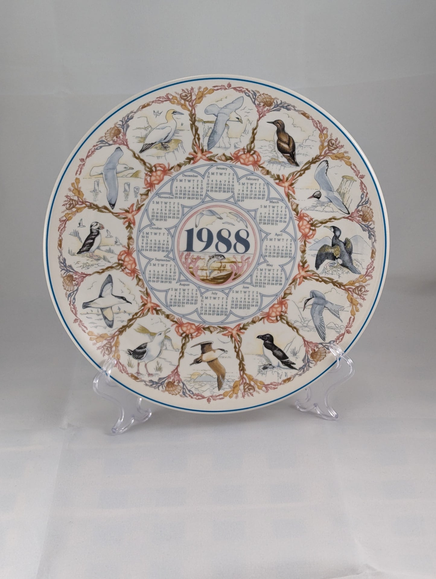 Wedgewood 1988 Commemorative Plate
