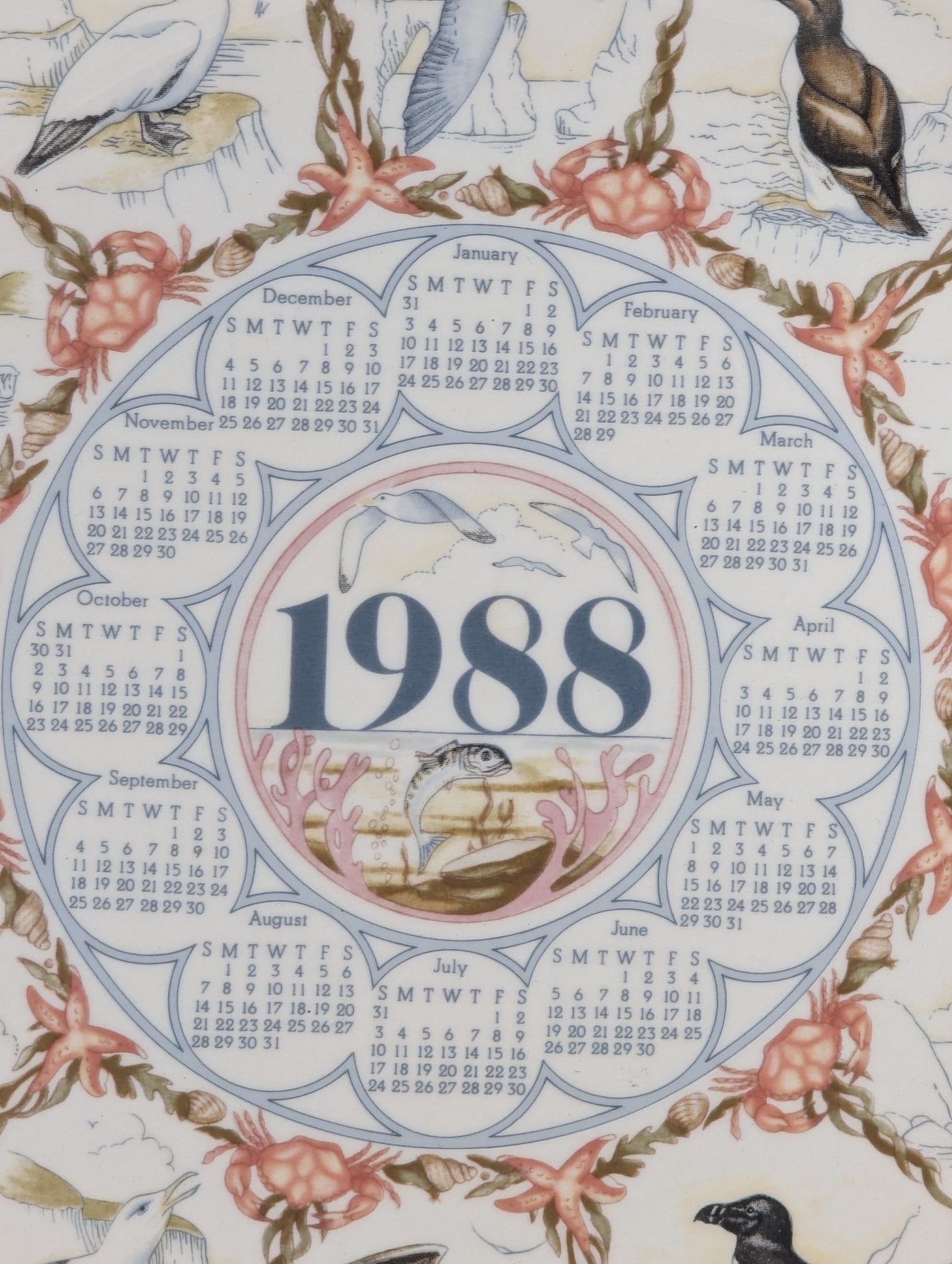 Wedgewood 1988 Commemorative Plate
