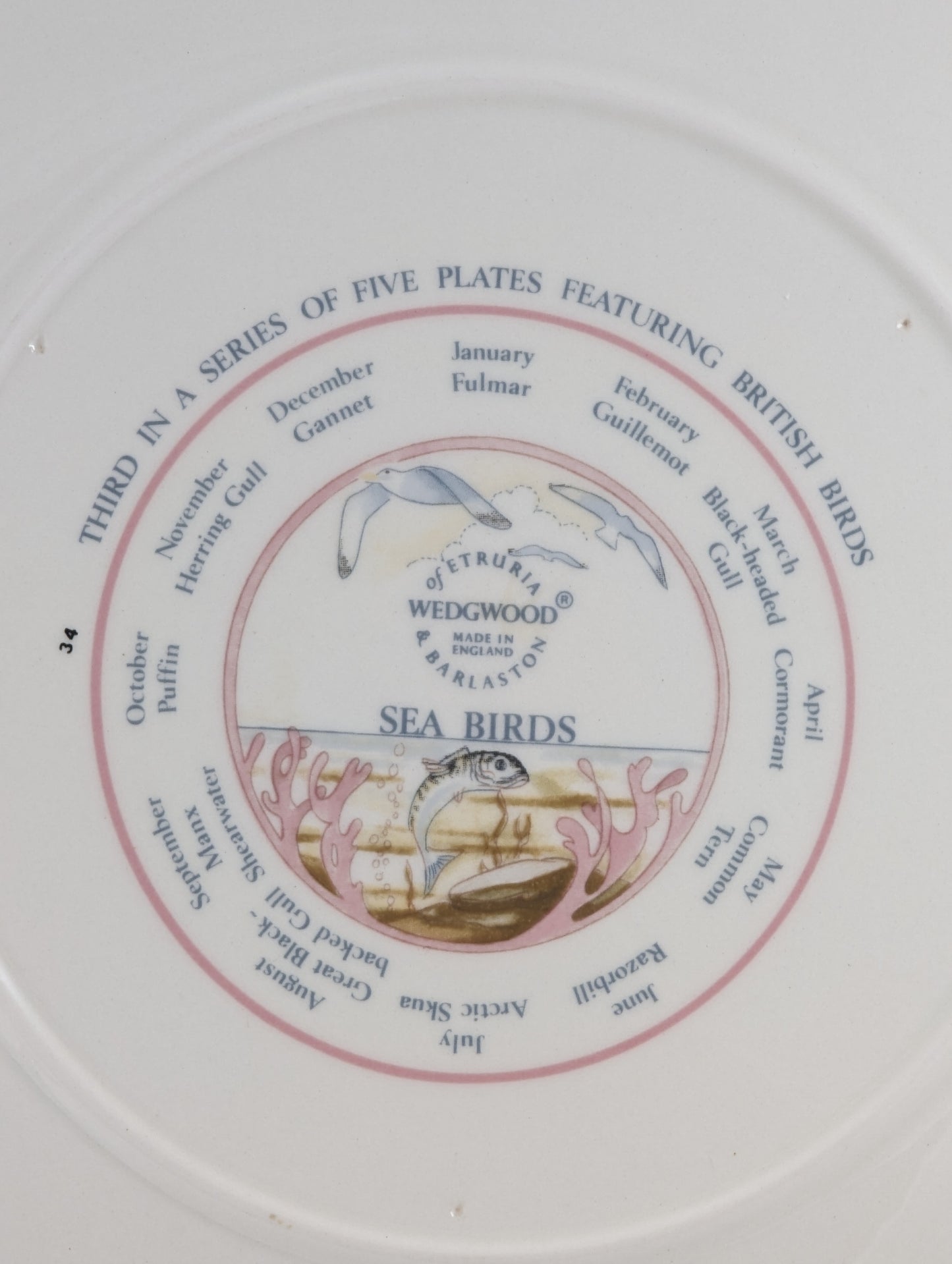 Wedgewood 1988 Commemorative Plate
