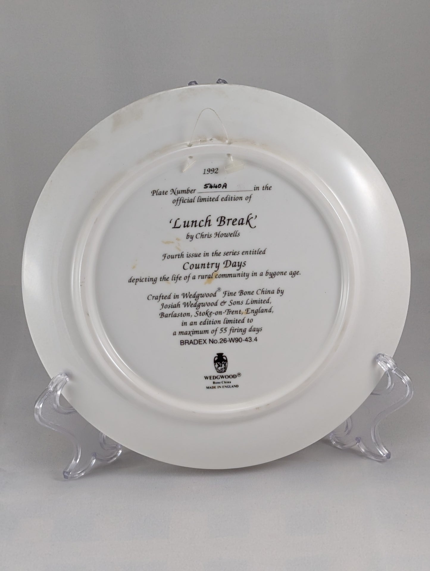 Wedgewood 'Lunch Break'