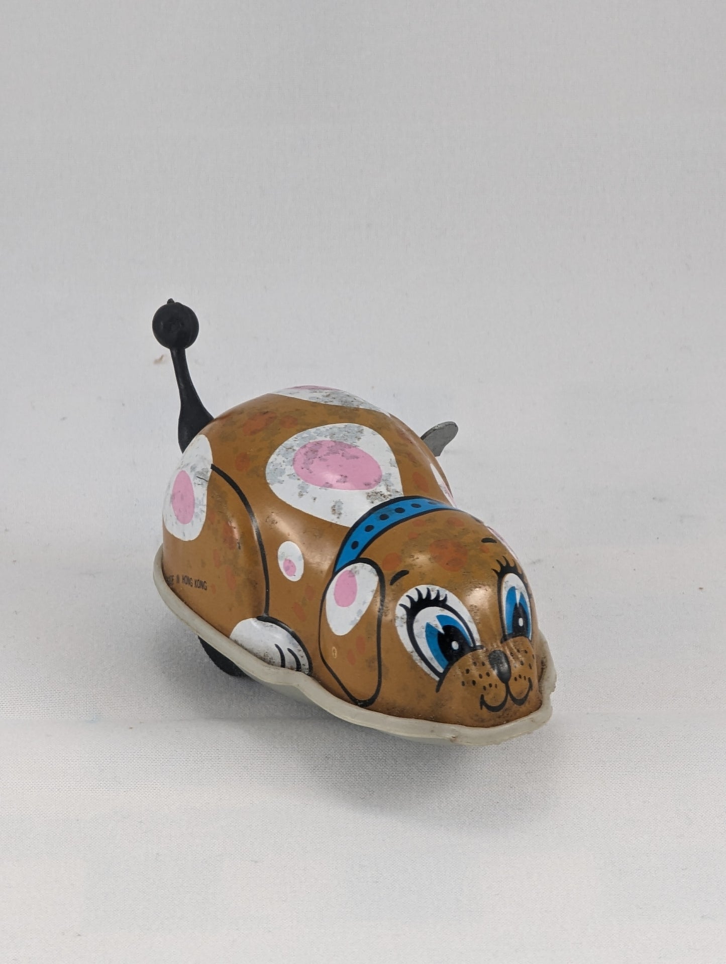 Old Vintage Tinplate Mouse and a Jumping Frog