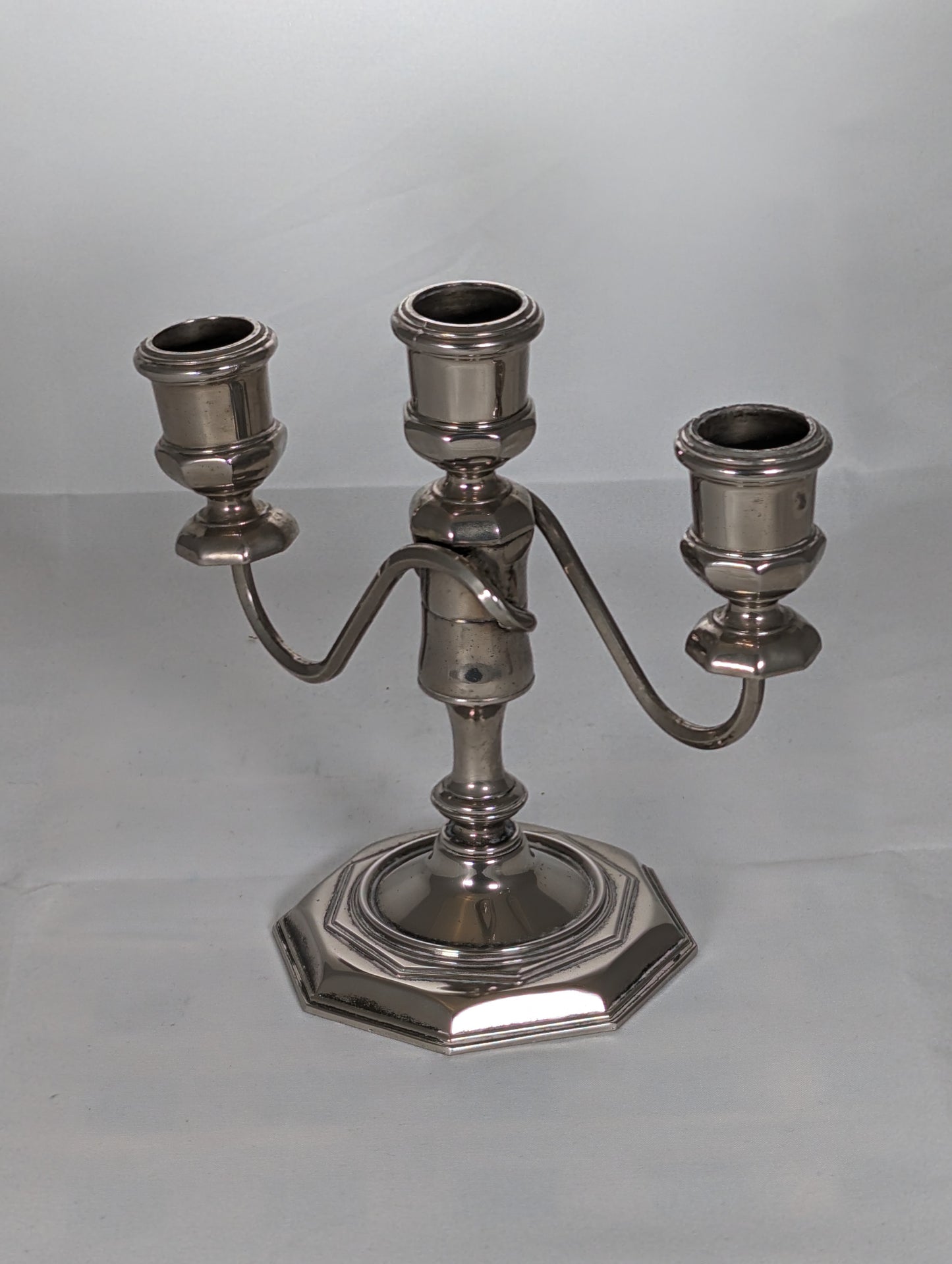 Vintage Silver Plated Candelabra