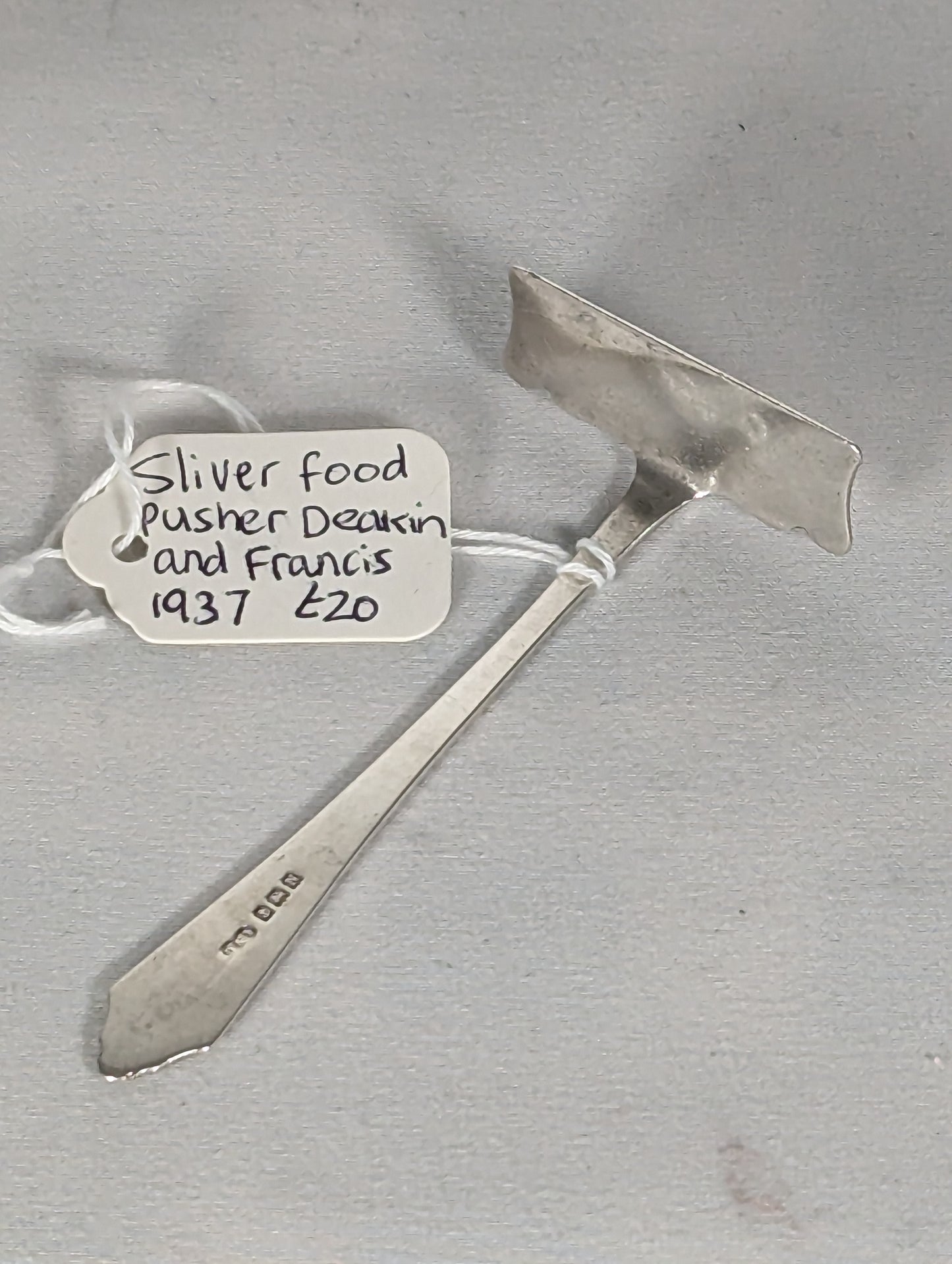 Silver Food Pusher