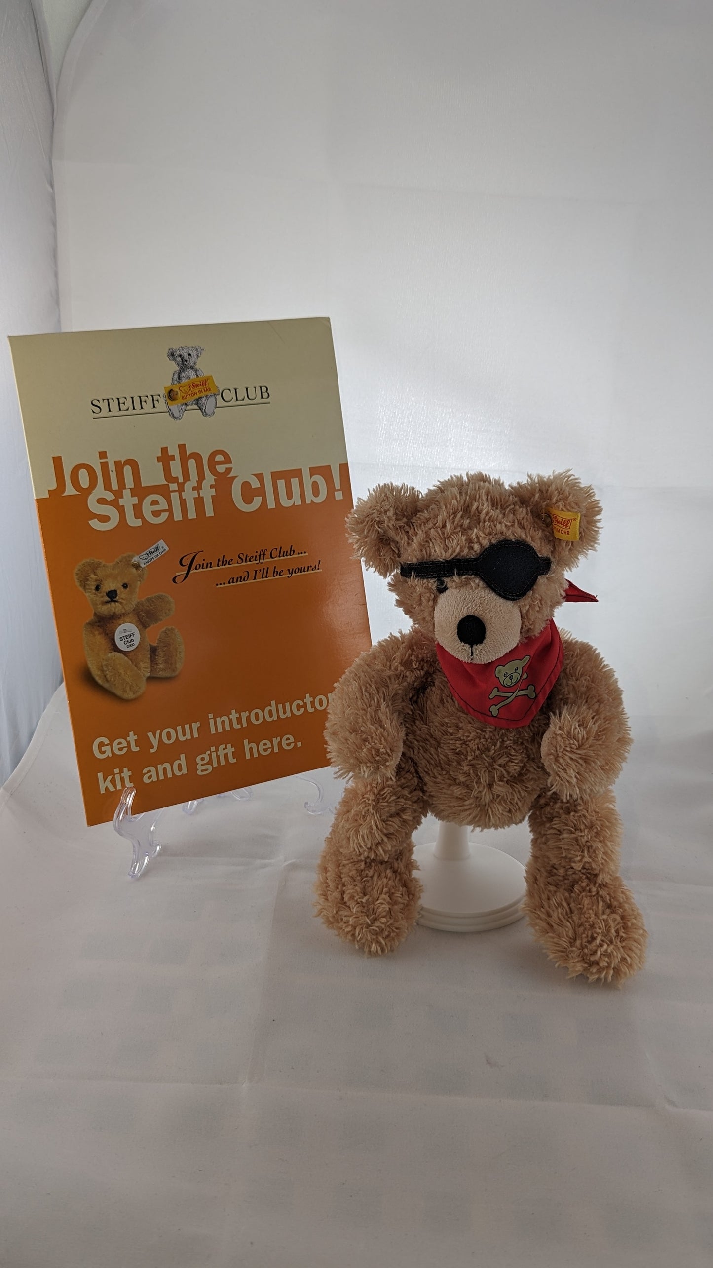 Steiff Pirate Fynn Teddy
