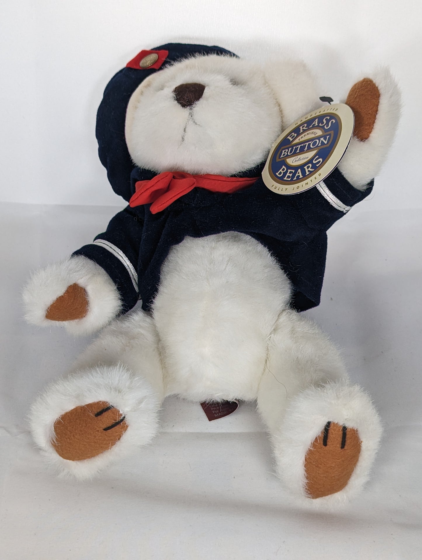 Brass Button Teddy Sailor 'Taylor'