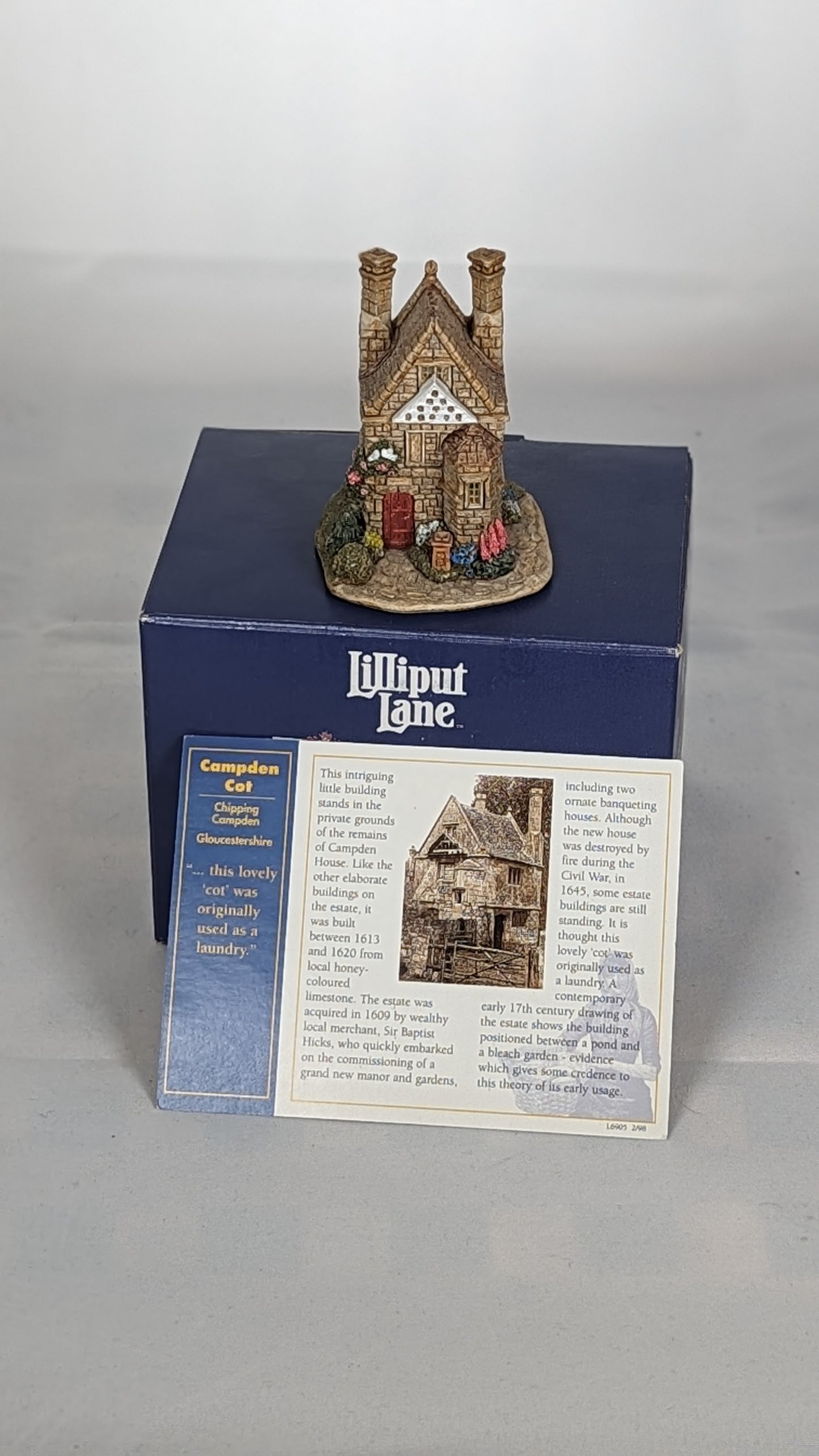 Lilliput Lane "Campden Cot" Boxed + "Best Friends"