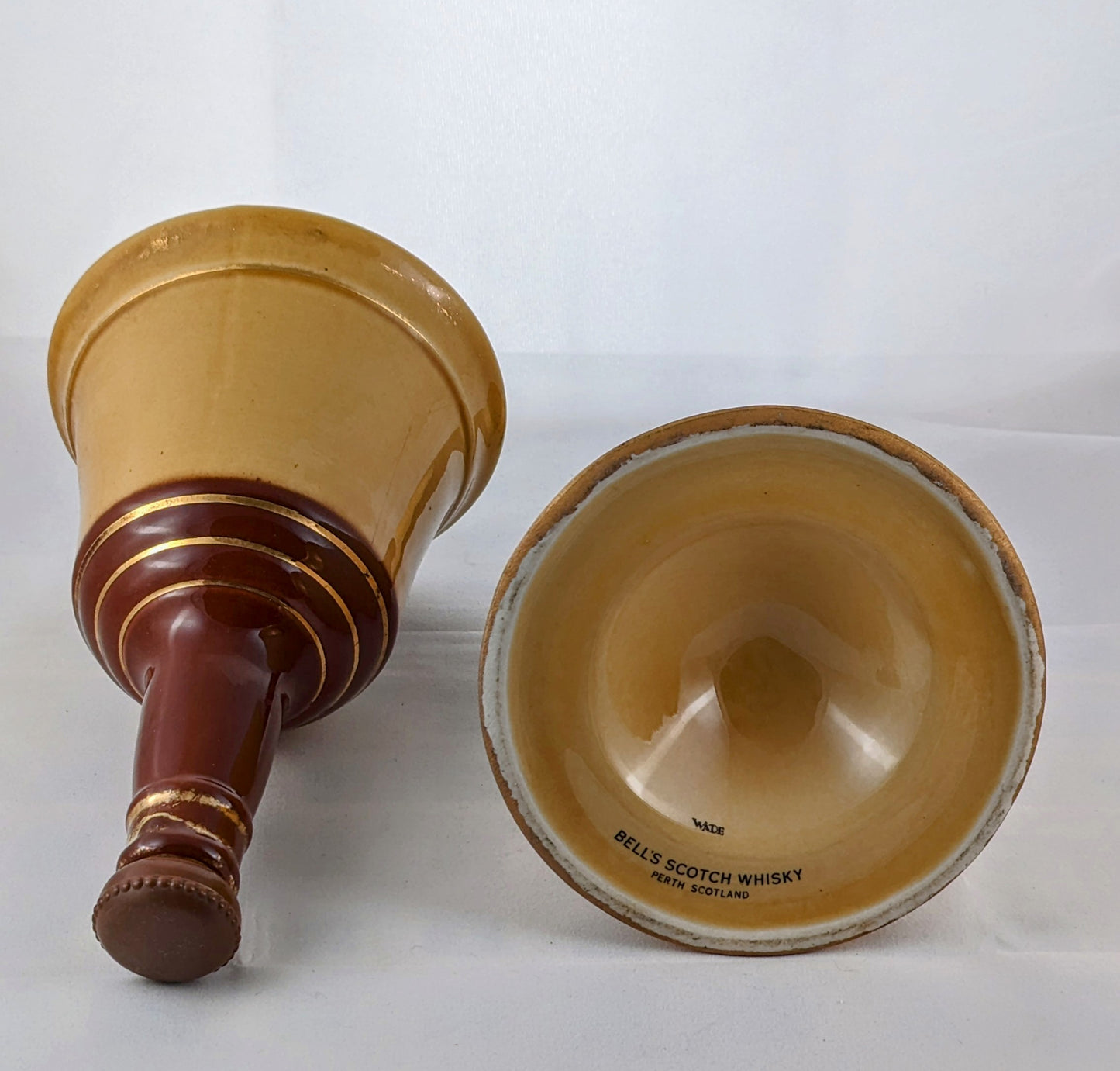 Wade Ceramic Bells Old Scotch Whisky Decanter Lg