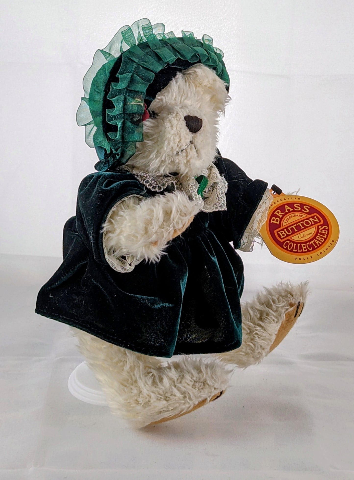 Brass Button Bear 'Bianca'