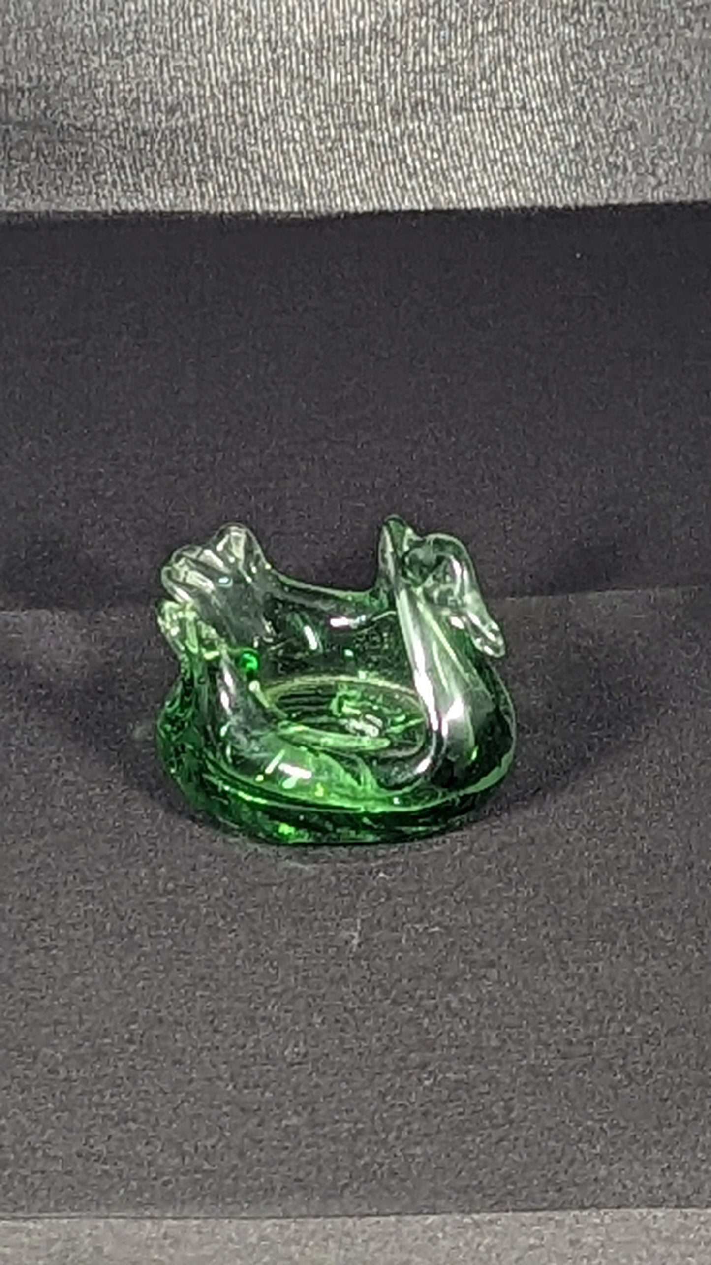 Decorative Glass Swan