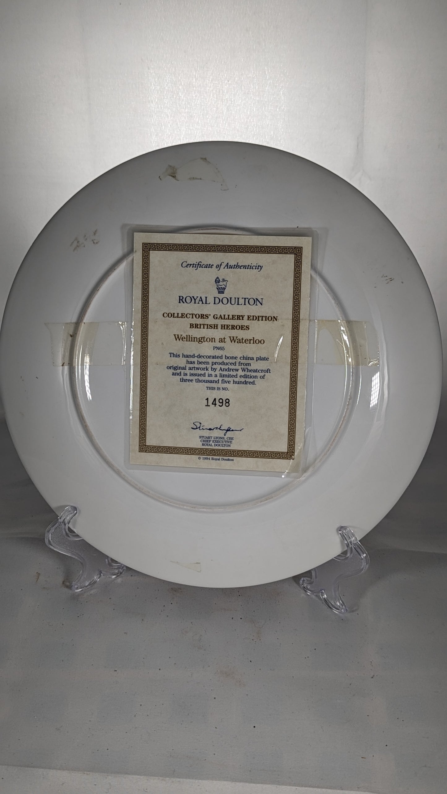 Royal Doulton "Wellington at Waterloo" (unboxed)