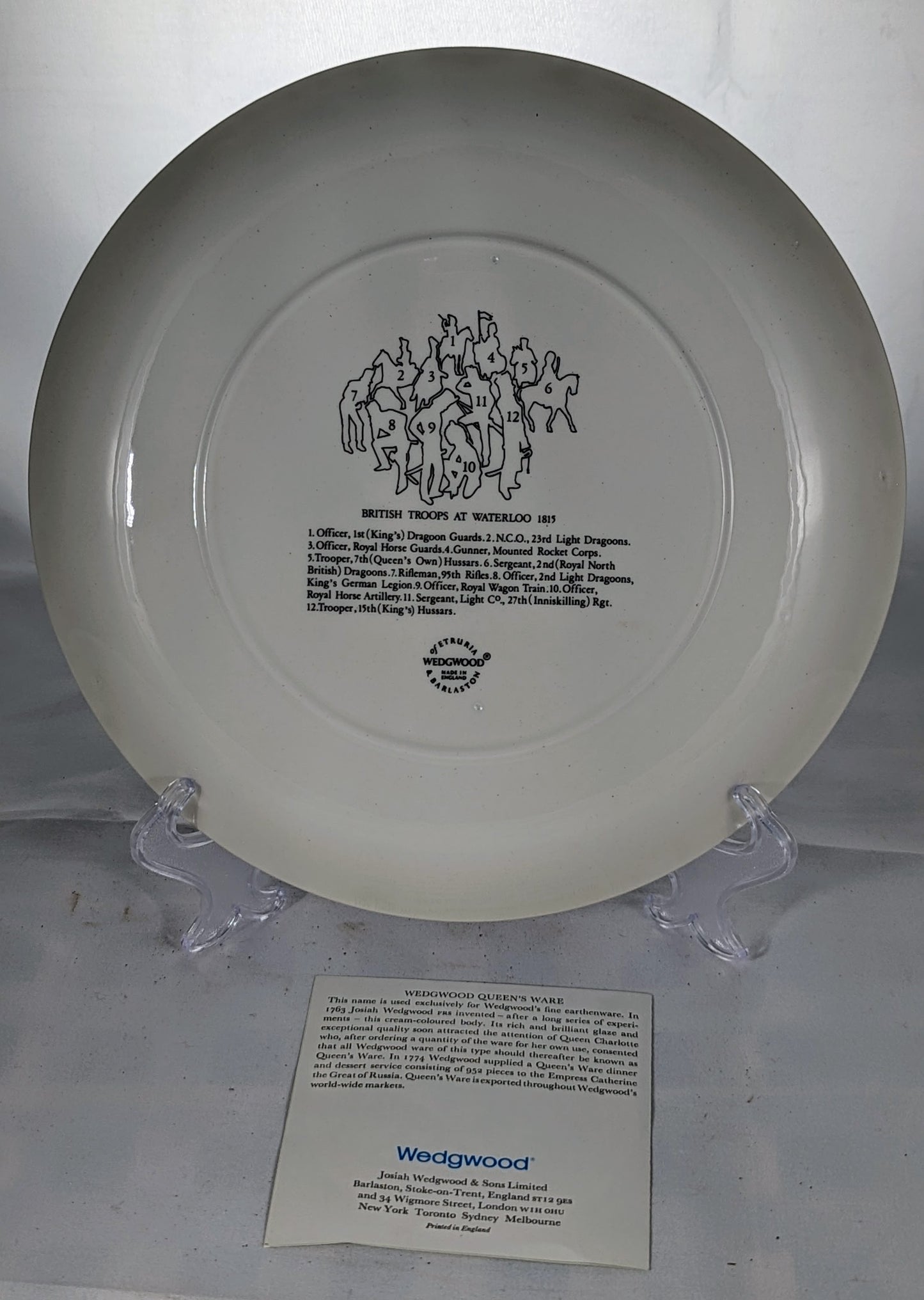 Wedgewood "Waterloo 1815"