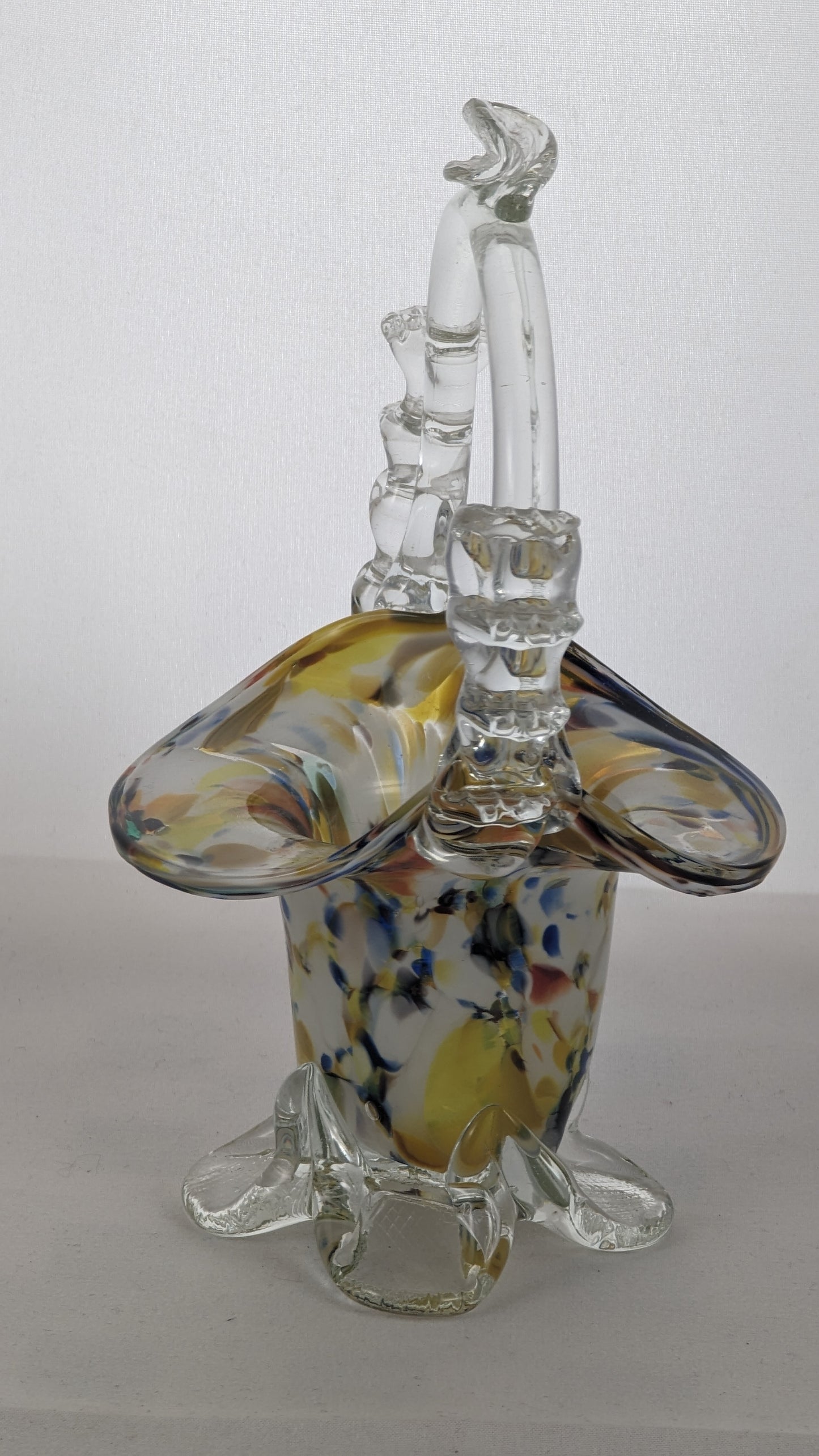 Murano Glass Posy Basket