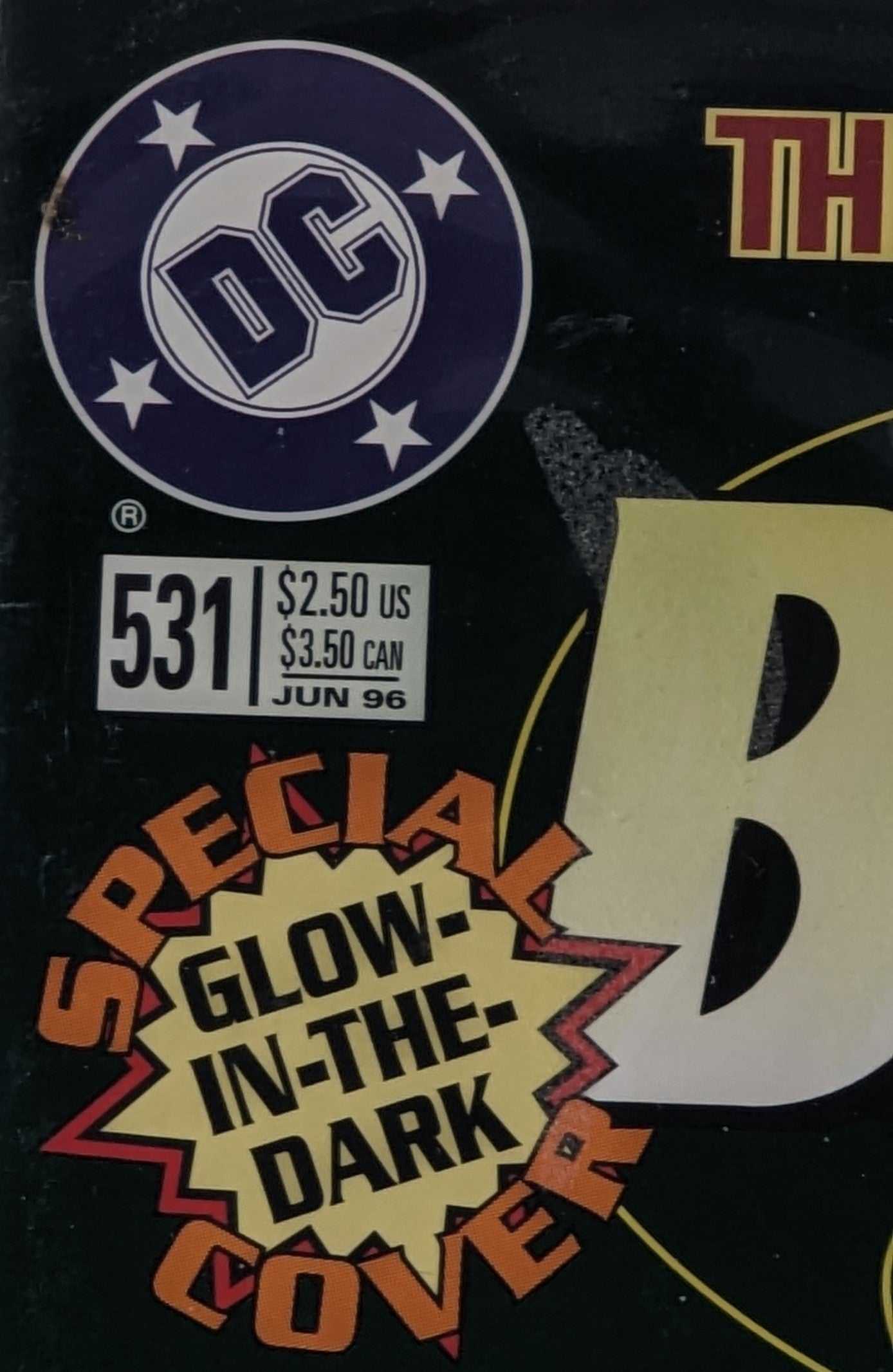 Batman Issue 531 The Deadman Connection (Special Glow In The Dark Cover)