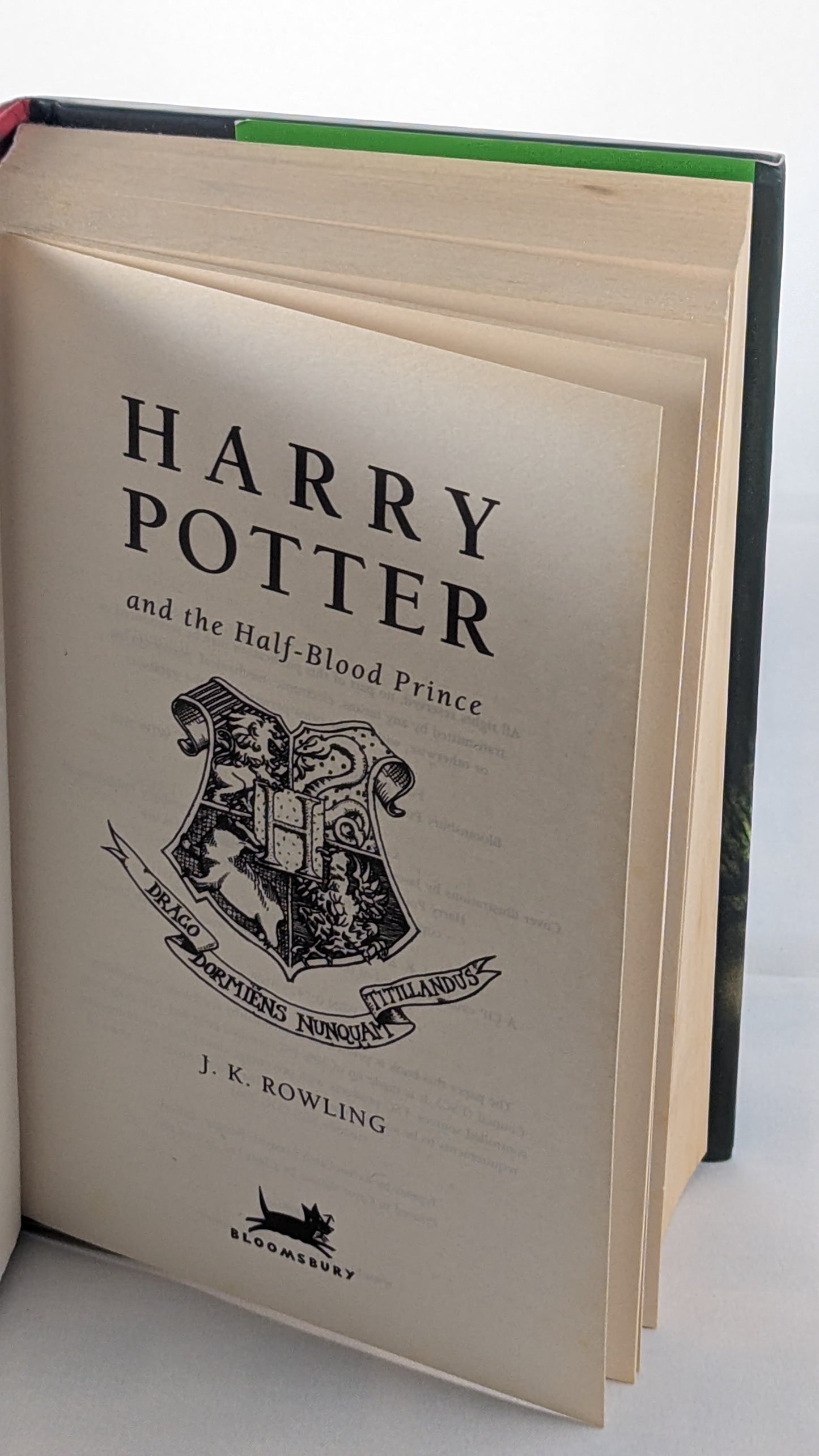 Harry Potter and the Half-Blood Prince Bloomsbury First Edition