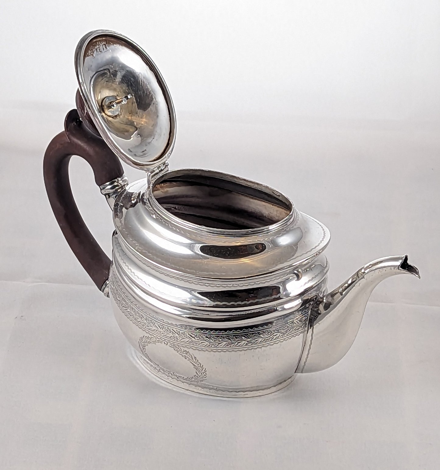 Charles Stuart Harris Antique Sterling Silver Tea Set