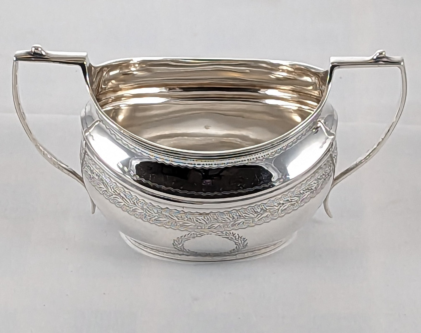 Charles Stuart Harris Antique Sterling Silver Tea Set