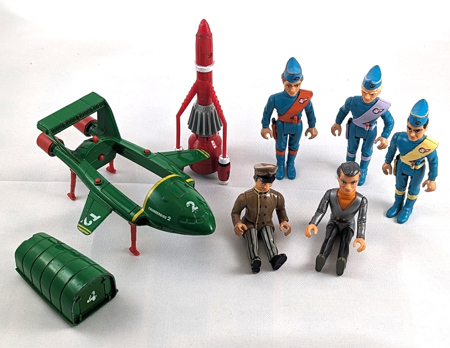 Vintage Thunderbirds Tracy Island Matchbox in Original Box