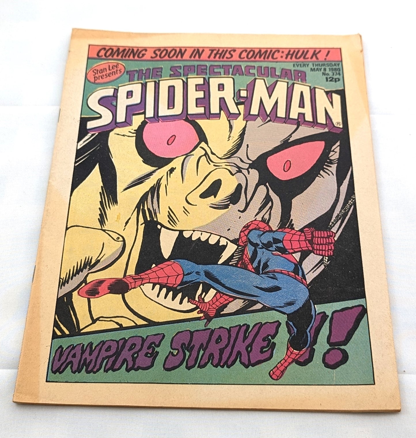 The Spectacular Spider Man Weekly #374 1980