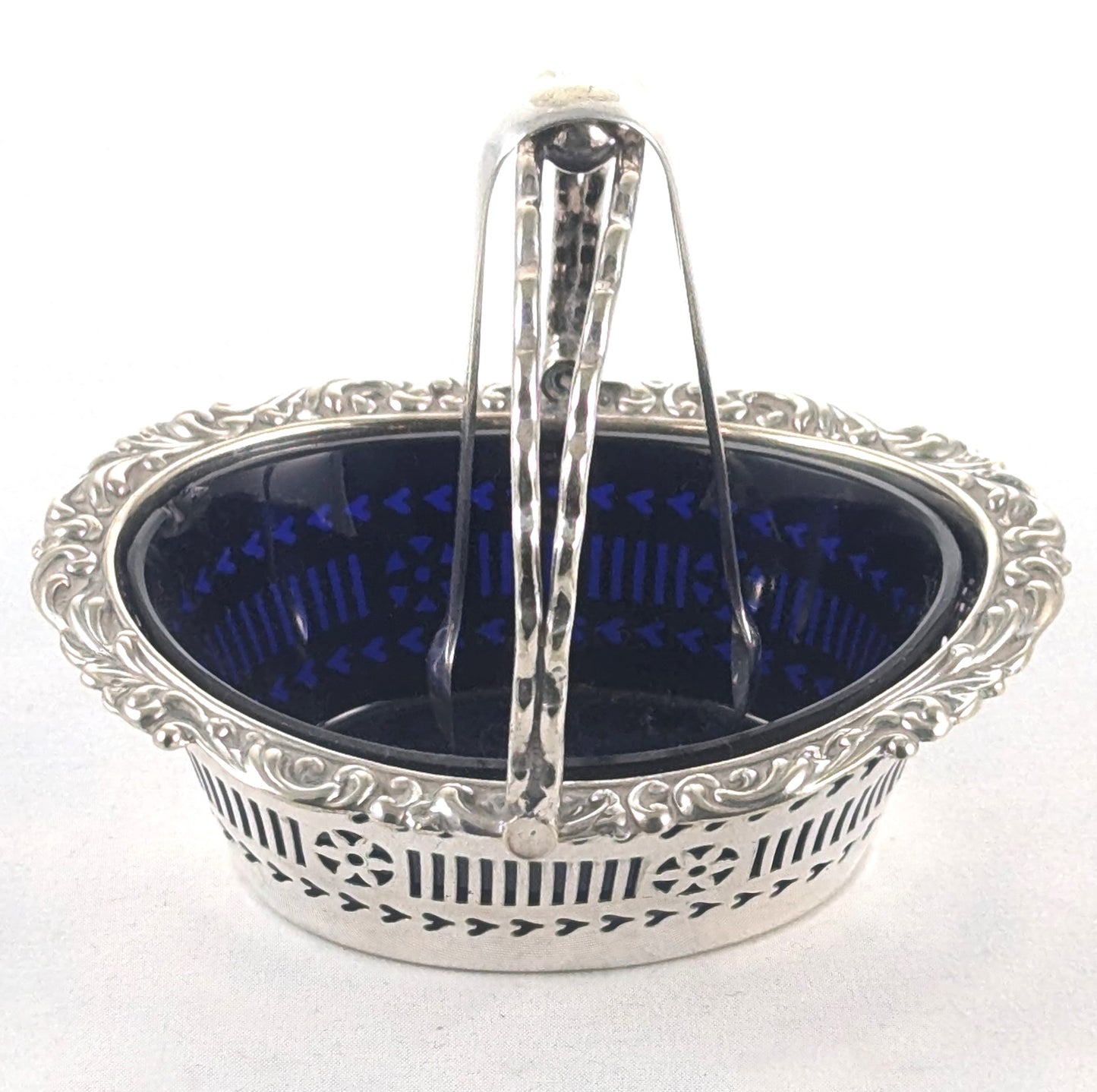 Vintage Sugar Cube Bowl and Tongs