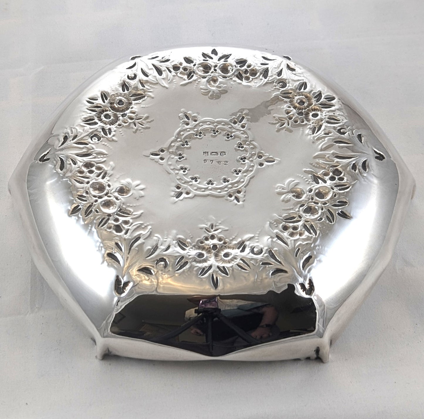 Antique Floral Dish JS&S