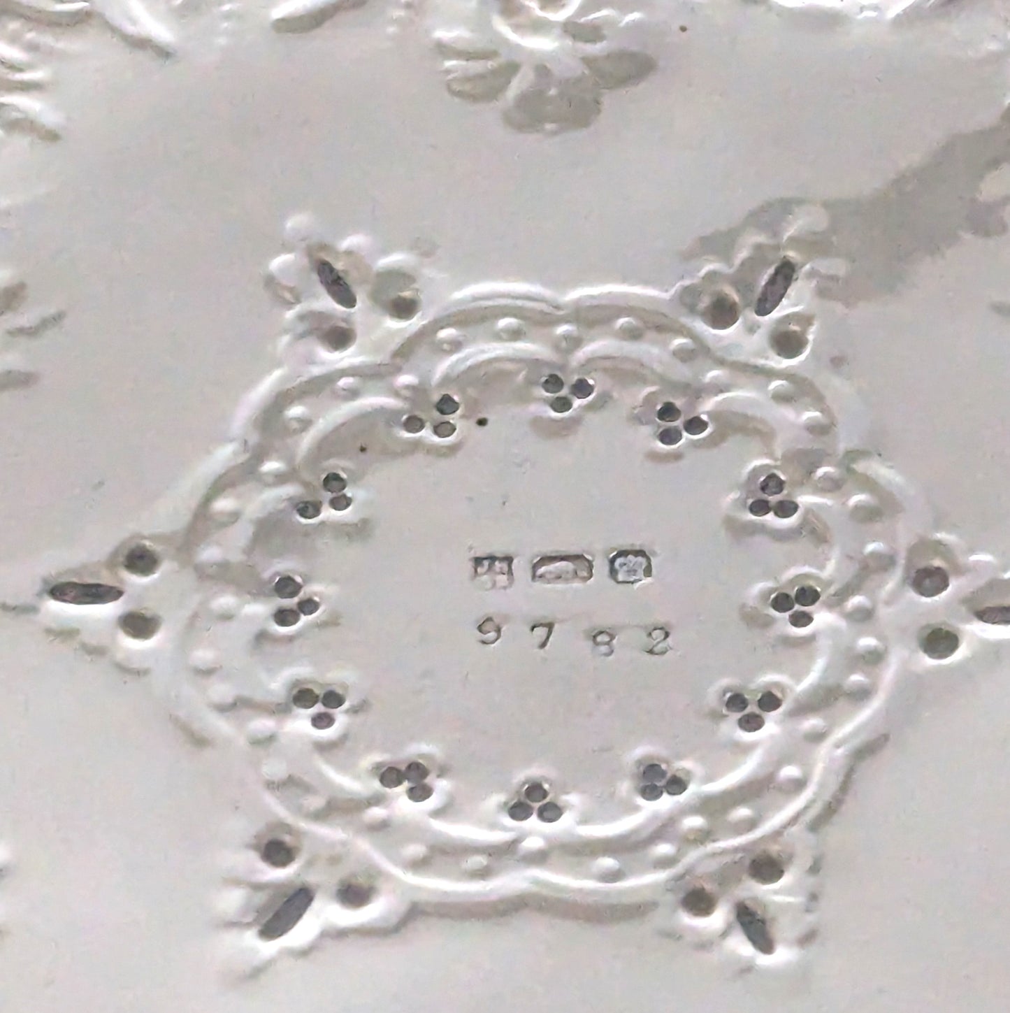 Antique Floral Dish JS&S