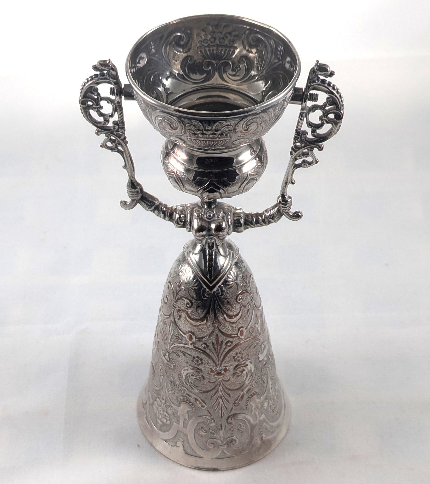 Silver Plated German Wedding Cup