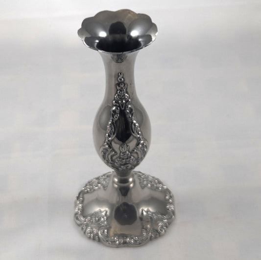 Vintage Silver Plated Posy Vase