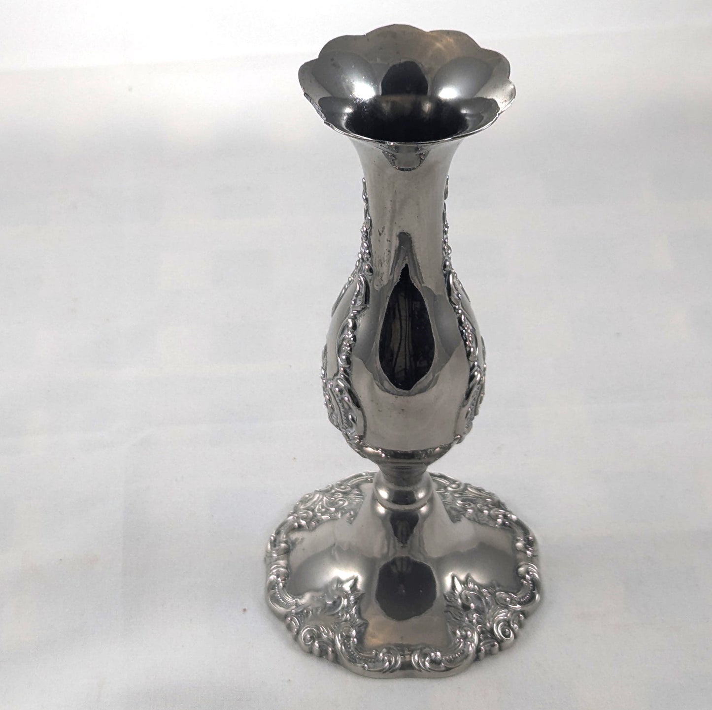Vintage Silver Plated Posy Vase
