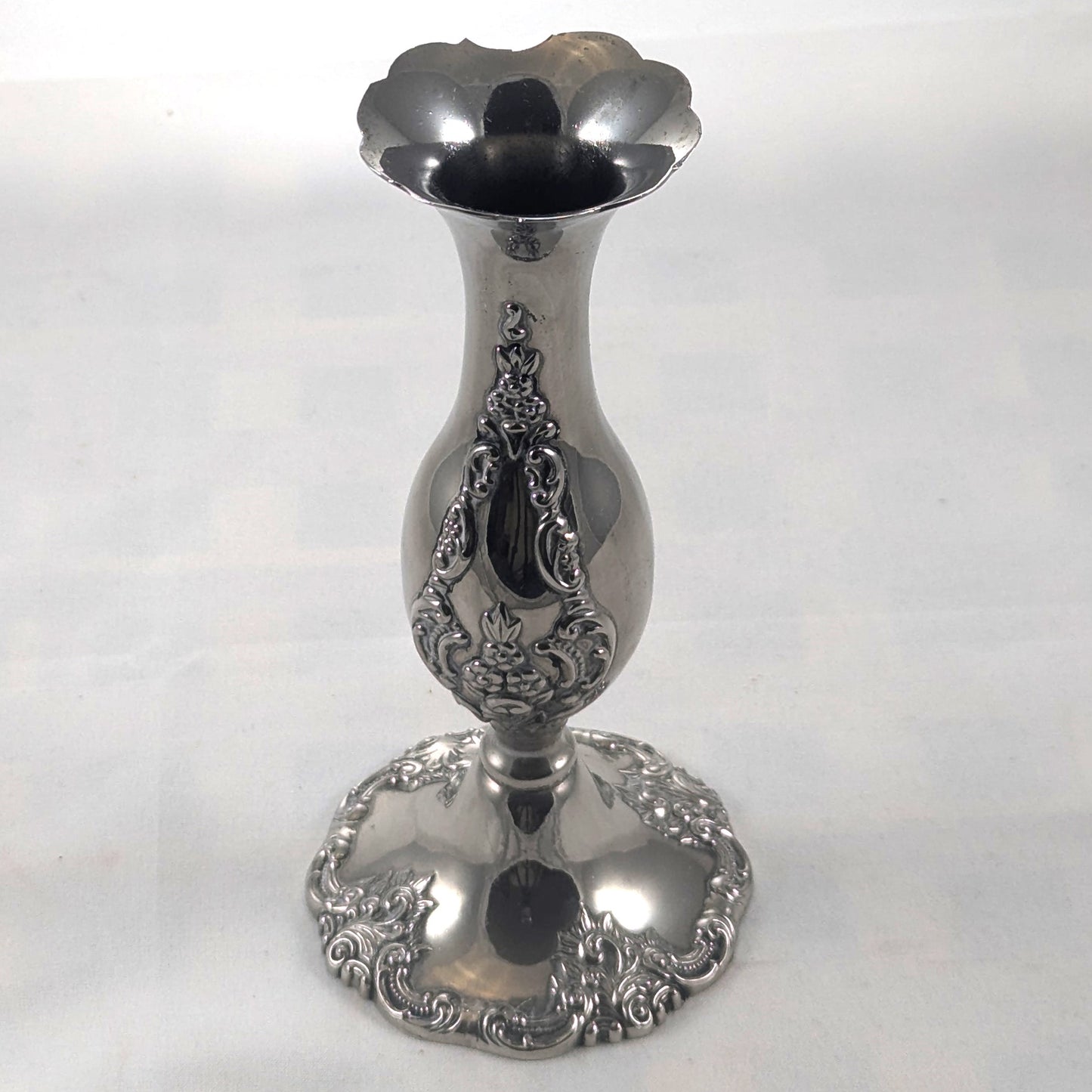 Vintage Silver Plated Posy Vase