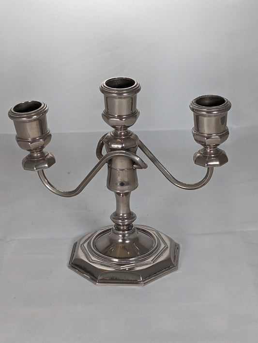 Vintage Silver Plated Candelabra