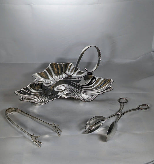 Vintage Silver Plated Nibbles Set