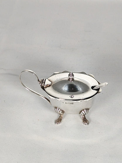 Solid Silver William Adams Cruet Set