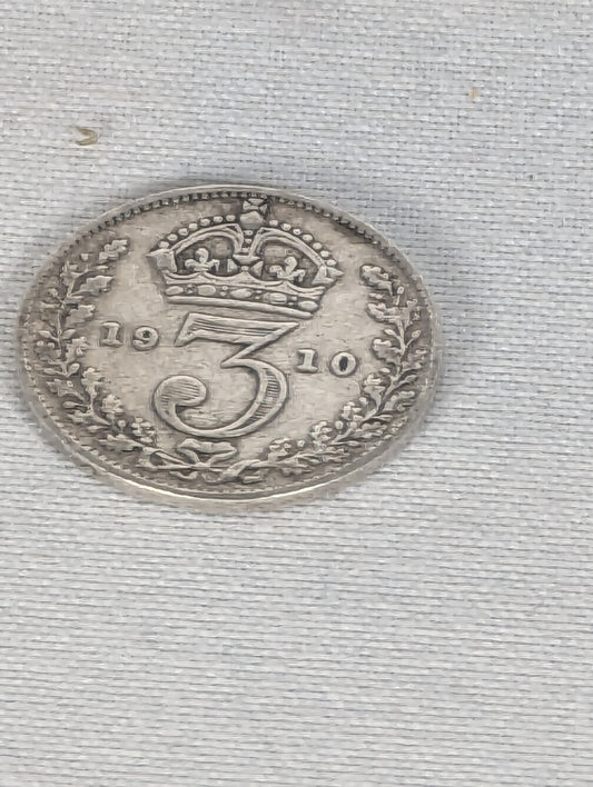 Solid Silver Threepence