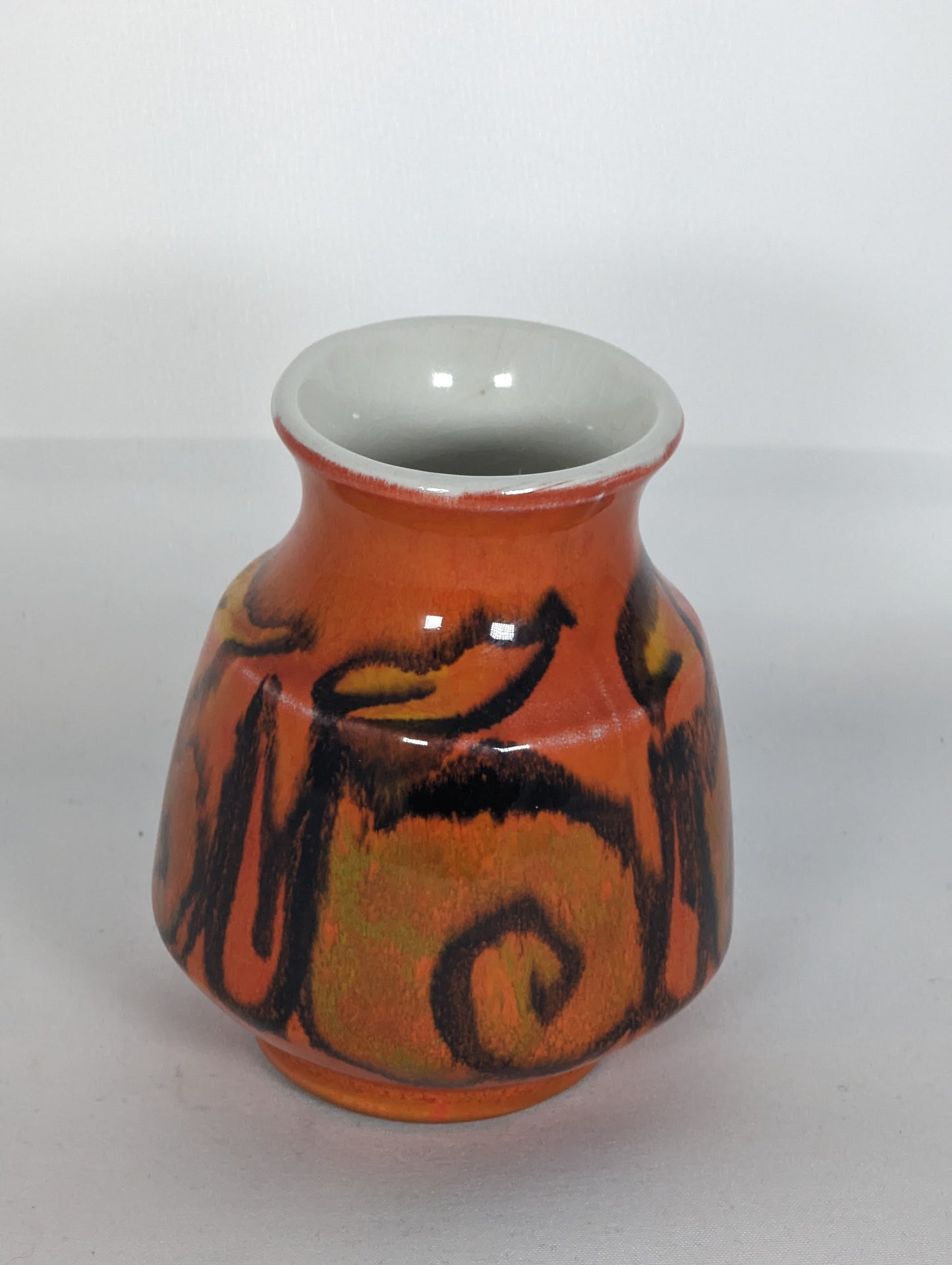 Poole Pottery Delphis Vintage Hand Painted Vase (31)