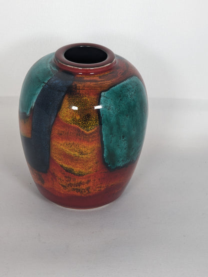 Poole Pottery Gemstone Living Glaze Vase Small