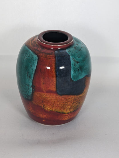 Poole Pottery Gemstone Living Glaze Vase Small