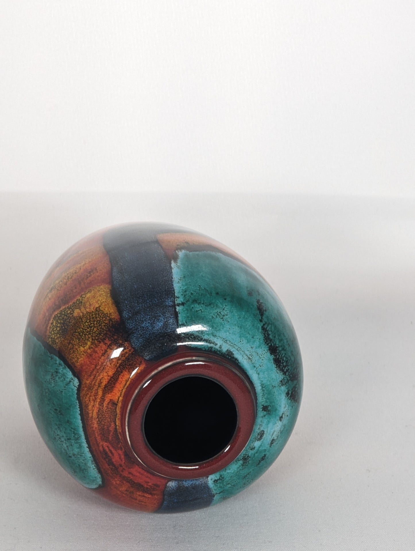 Poole Pottery Gemstone Living Glaze Vase Small