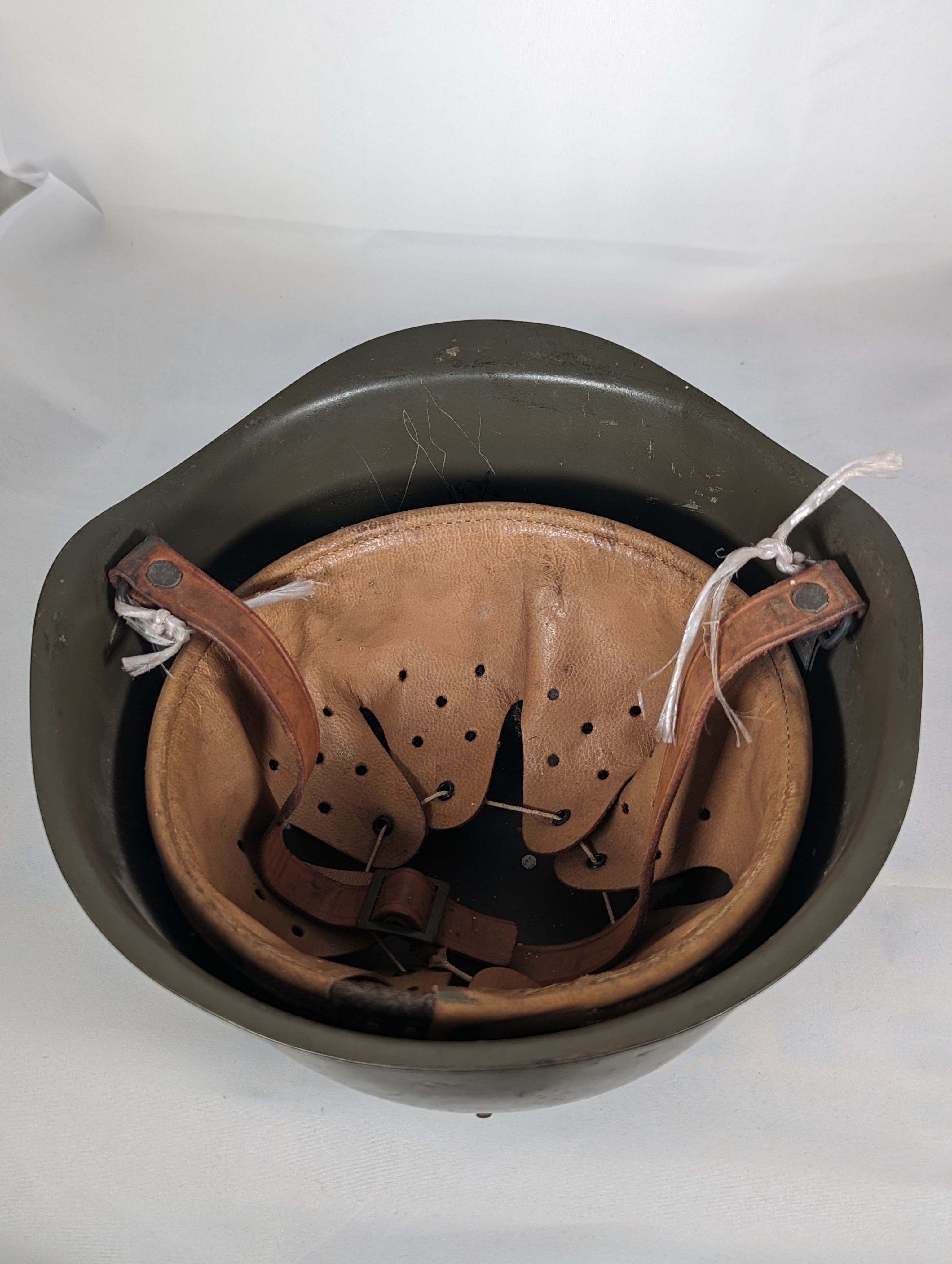 Czechoslovakian M53 Helmet Hatfield Antiques czechoslovakian-m53-helmet-hatfield-antiques