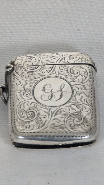 Silver Vesta Case