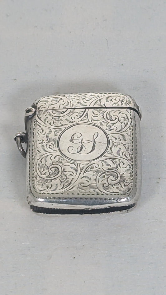 Silver Vesta Case