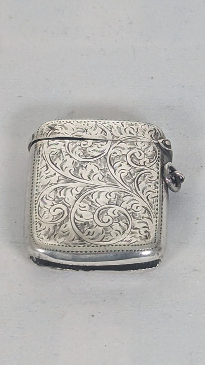 Silver Vesta Case