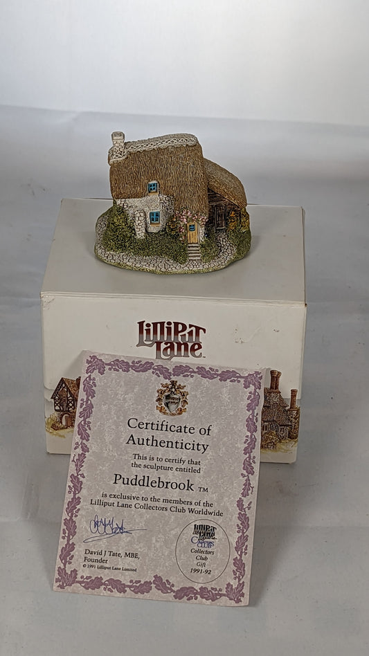 Lilliput Lane "Puddlebrook"