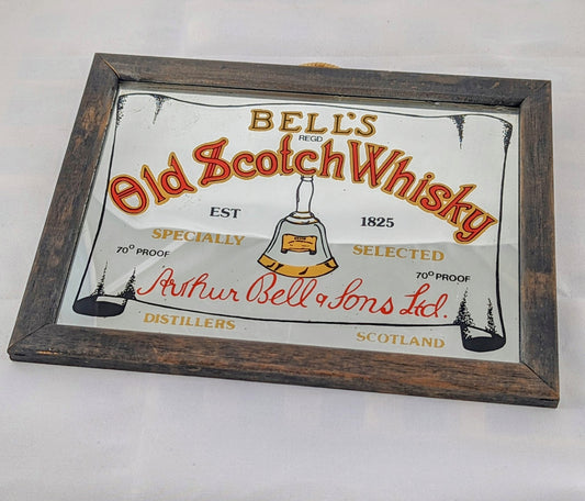 Bells Old Scotch Whisky Bar Mirror Sign