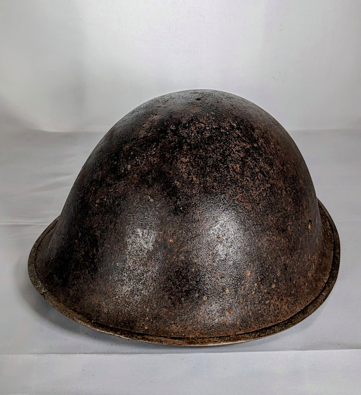 Original WW2 British Army MkIII D-Day Assault Combat Helmet Shell