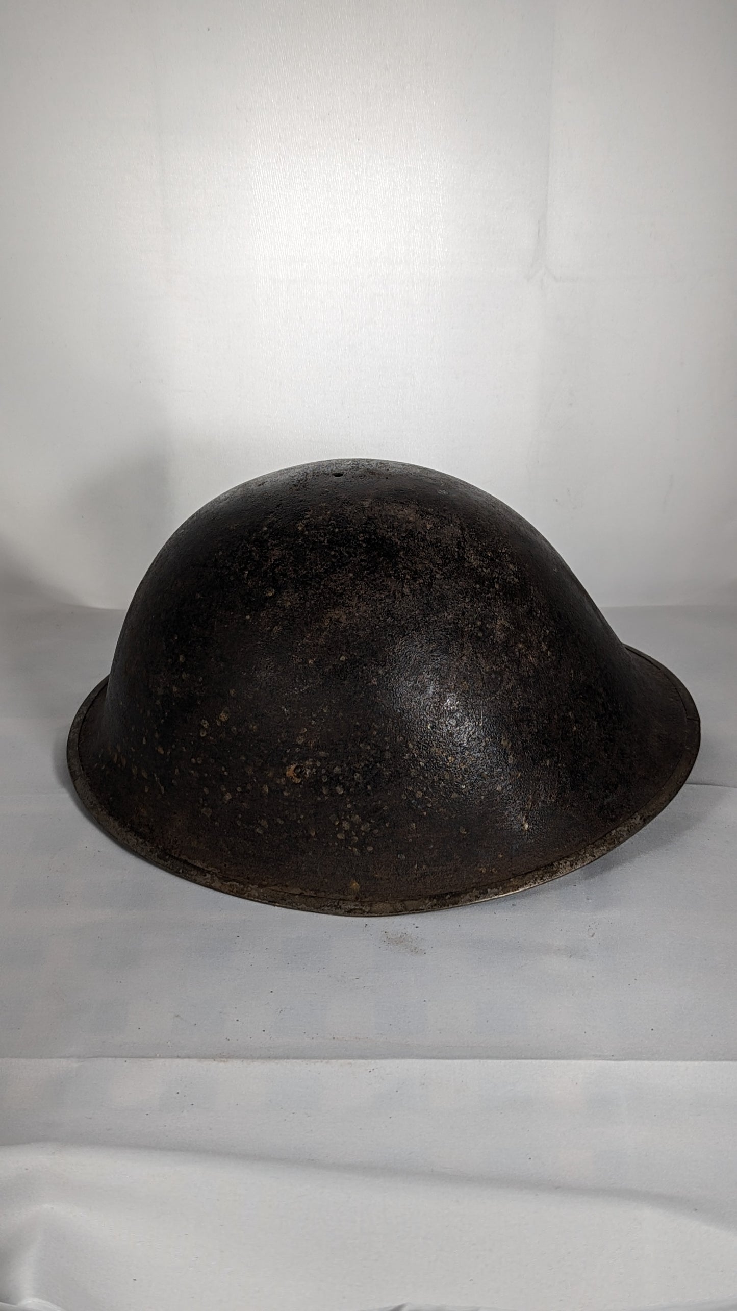 Original WW2 British Army MkIII D-Day Assault Combat Helmet Shell