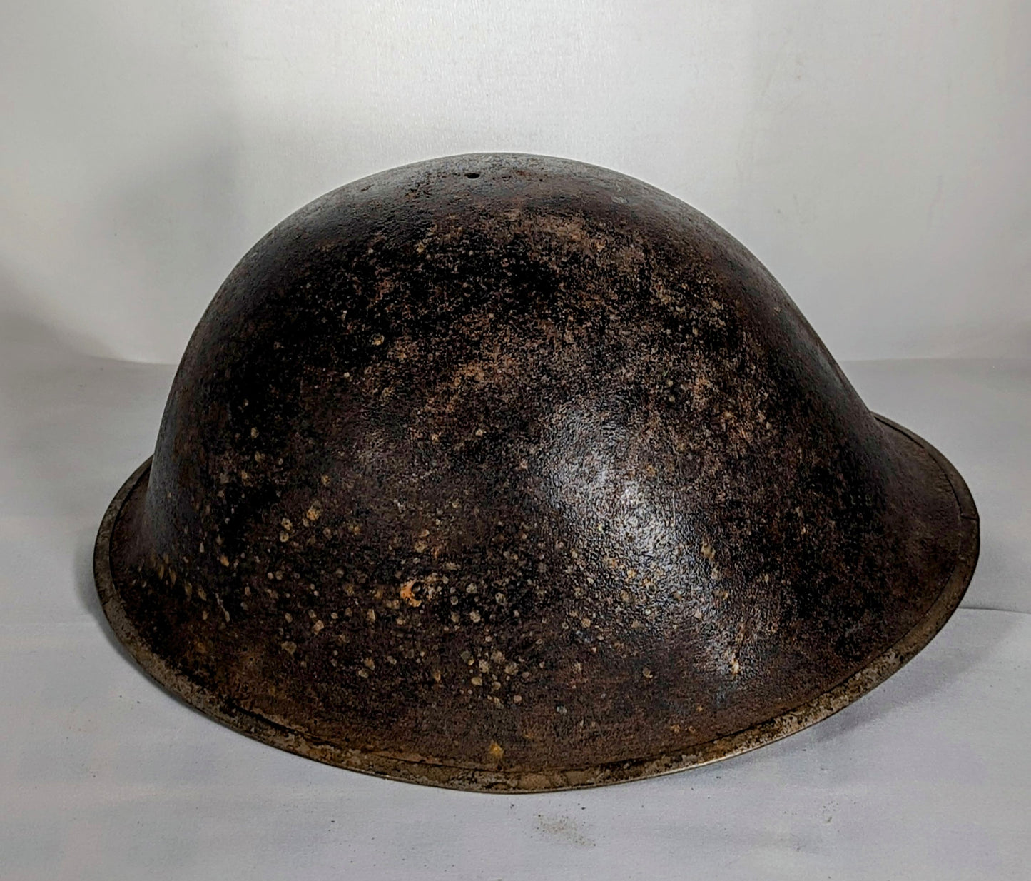 Original WW2 British Army MkIII D-Day Assault Combat Helmet Shell