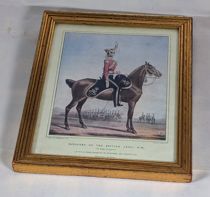 Officer On Horseback 2 x Military Prints